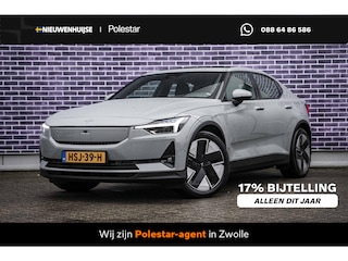 Polestar 2 Long Range Single Motor 82 kWh Plus | Panoramadak | Adaptive cruise control | Harman Kardon audio | Stoel- en stuurwielverwarming | Warmtepomp | Google Maps navigatie |