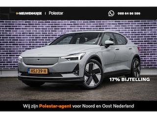 Polestar 2 Long Range Single Motor 82 kWh Plus | Panoramadak | Adaptive cruise control | Harman Kardon audio | Stoel- en stuurwielverwarming | Warmtepomp | Google Maps navigatie |