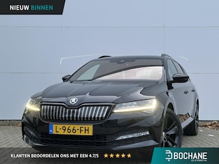 Skoda Superb Combi 1.4 TSI iV Sportline Business | Elektrisch glazen panorama-dak | Aanhangwagen geremd 1600kg |