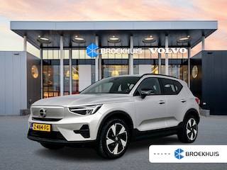 Volvo XC40 Single Motor Extended Range 82 kWh Plus | 19" Allseason | Leder / Nubuck | Getint Glas | Trekhaak | Adaptieve cruise | BLIS | Stoel/stuurverwarming | Keyless | Elektrische achterklep