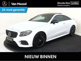 Mercedes-Benz E-klasse Coupé 200 / Panoramadak/ Night/ 20 inch/ Burmester/ Memory/ Designo/ E53 Look/ Adap. onderstel