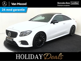 Mercedes-Benz E-klasse Coupé 200 / Panoramadak/ Night/ 20 inch/ Burmester/ Memory/ Designo/ E53 Look/ Adap. onderstel