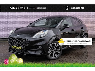 Ford Puma 1.0 EcoBoost Hybrid | Adaptive Cruise Control | Navigatie | Achteruitrijcamera | Dodehoek Detectie | Stoelverwarming | Stuurverwarming | Keyless entry | Verwarmde voorruit | Apple carplay/Android auto
