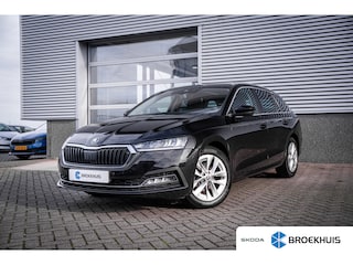 Skoda Octavia Combi 1.0 e-TSI Business Edition Plus | Elektrisch glazen panorama-dak | Trekhaak uitklapbaar | Voorstoelen verwarmd