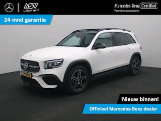 Mercedes-Benz GLB 200 AMG 7-pers. Business Solution | Panorama - Schuifdak | Trekhaak | Sfeerverlichting | Dodehoek Assistent | DAB+ Radio | Klasse 3 Alarm | Night Pakket