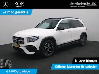 Mercedes-Benz GLB 200 AMG 7-pers. Business Solution | Panorama - Schuifdak | Trekhaak | Sfeerverlichting | Dodehoek Assistent | DAB+ Radio | Klasse 3 Alarm | Night Pakket