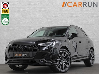 Audi Q3 45 TFSI e S-Line | ACC | Virtual-Cockpit | Standkachel | Sportstoelen | Getint-Glas | Black-Optic | Carplay | LED | Lane-Assist | Climate-Control | Stoelverwarming | Achteruitrij-Camera | DAB | BOVAG Garantie |