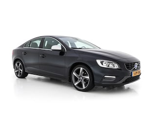 Volvo S60 1.6 T3 R-Design Summum Aut. *LEATHER-MICROFIBRE | NAVI-FULLMAP | SPORT-SEATS | ECC | PDC | CRUISE | 18''ALU*