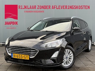 Ford Focus Wagon BWJ 2021 | 1.0T 124PK Titanium X Business | TREKHAAK | CLIMA | NAVI | LEDER/STOF | STOELVERW | CARPLAY | CRUISE |