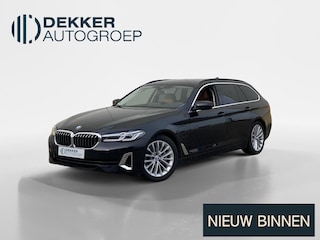BMW 5-serie Touring 530e Luxury Line 292 pk automaat Plugin Hybrid-navigatie- BMW Laser Led koplampen- lederen bekleding- elektrisch verstelbare voorstoelen