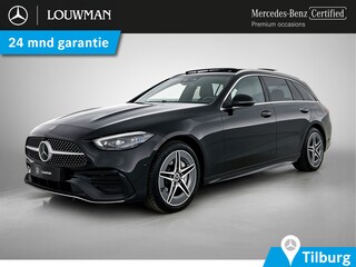 Mercedes-Benz C-klasse Estate 300 e AMG Plug-In Hybride AMG Line | Trekhaak | Panorama Schuif-Kanteldak | Digital Licht | Rijassistentiepakket Plus incl. PRE-SAFE Inclusief 24 maanden MB Certified garantie voor Europa.
