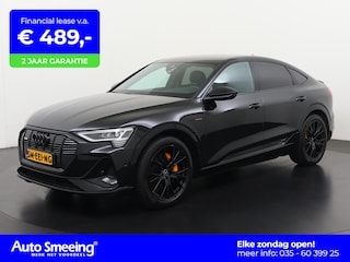 Audi E-tron 55 quattro S-Line Black Edition 95 kWh | Valcona Leder | Bang&Olufsen | Zondag Open!