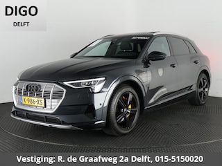 Audi e-Tron 55 Quattro Black Edition Plus 95 kWh 408 PK | ACCU 89% | 1e eigenaar | Schuif-/Kanteldak | Navigatie |