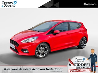 Ford Fiesta 1.0 EcoBoost Hybrid ST-Line 125PK | Winter Pack | Climate Control | Cruise Control | Middenarmsteun | Parkeersensoren | LED