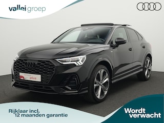 Audi Q3 35 TFSI 150 pk S Edition Competition | Panoramadak | Trekhaak | Adaptief onderstel | 20 inch | Rondomzicht camera | Optiekpakket zwart plus | Carbon inleg