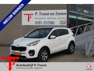 Kia Sportage 1.6 T-GDI 4WD GT-Line 1ste eigenaar/Orig. lage km-stand/Panoramadak/JBL audio/Dode hoek detectie/Lederen bekleding/Achteruitrijcamera/Keyless/Elektrische achterklep/Climate control/Cruise control/Parkeersensoren/Stoel en stuurverwarming/Stoelverkoeling/Ri