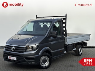 Volkswagen Crafter 35 2.0 TDI Automaat L3 Laadbak Highline Pick-Up Trekhaak 3000kg | Apple CarPlay | Achteruitrijcamera | Cruise Control