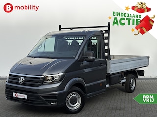 Volkswagen Crafter 35 2.0 TDI Automaat L3 Laadbak Highline Pick-Up Trekhaak 3000kg | Apple CarPlay | Achteruitrijcamera | Cruise Control