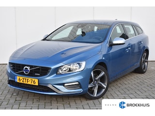 Volvo V60 1.6 T3 R-Design 1e Eigenaar! | Dealer Onderhouden! | PowerBlue!
