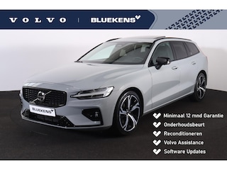 Volvo V60 B4 Plus Dark - Panorama/schuifdak - IntelliSafe Assist & Surround - 360º Camera - Harman/Kardon audio - Adaptieve LED koplampen - Verwarmde voorstoelen, stuur & achterbank - Parkeersensoren voor & achter - Elektr. bedienb. voorstoelen met geheugen - Draadloze tel. lader - Extra getint glas - 19' LMV