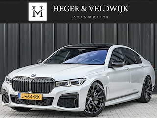 BMW 745e HIGH EXECUTIVE | M-SPORT | COMFORT ACCESS | STOELMASSAGE | ACTIVE CRUISE | ALCANTARA | HEAD-UP | DISPLAY KEY | LEDER | HARMAN/KARDON | VIRTUAL COCKPIT | STUURVERWARMING | 360 CAMERA | LUCHTVERING | ACHTERASBESTURING