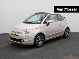Fiat 500 1.0 Hybrid Star | Cabrio | Half-Leder | Navigatie | Climate control | LMV | Parkeer sensoren | DAB | Lage km stand