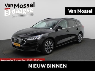 Ford Focus Wagon 1.0 EcoBoost Hybrid Titanium X | Automaat | LMV | Parkeer sensoren | Navigatie | DAB | Camera | Climate control | Cruise control |