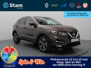 Nissan Qashqai 115pk N-Connecta 360° Camera | Cruise | Navi | Parkeersens. v+a | Panoramadak