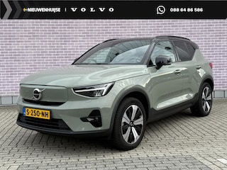 Volvo XC40 Recharge Twin AWD 78 kWh Ultimate | Trekhaak | Panoramadak | Stoel- en stuurwielverwarming | Warmtepomp | Getint glas | Elektrische stoelverstelling | 360 camera | Google Maps navigatie |
