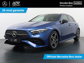 Mercedes-Benz A-klasse 180 Star Edition AMG Line | 360° Camera | Apple Carplay & Android Auto | Distronic Cruise Control | Multibeam Led | DAB+ Radio | Nightpakket | Sfeerverlichting