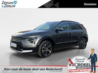 Kia Niro 1.6 GDi Hybrid DynamicPlusLine | Navi | Clima | Camera | Adaptive Cruise | Schuif/Kanteldak | Dodehoekdetectie | Head-Up Display | Elektr. Achterklep|