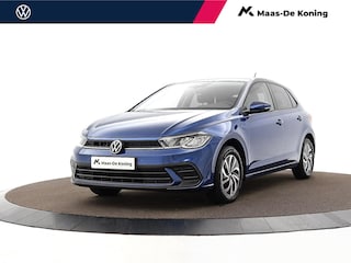 Volkswagen Polo 1.0 TSI 95pk Life · Apple/Android Car Play · P-Sensoren · Getint Glas · Airco · 15'' Inch · Garantie t/m 11-09-2027 of 100.000km
