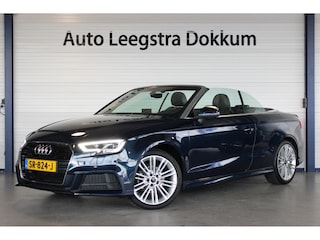 Audi A3 Cabriolet 1.5 TFSI CoD S-Line Edition Nekverwarming | Leer | Carplay | Stoelverw. | Full LED | Navi | Bluetooth | 18" LMV | PDC