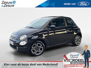 Fiat 500 Club |1.0 Hybrid| Tech Pack|airco (automatisch)|Apple Carplay/Android Auto|Regensensor| 12 maanden Bovag garantie