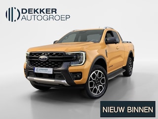 Ford Ranger 2.0 Bi Turbo SuperCab 204pk Wildtrak Automaat 4WD Lederen bekleding, trekhaak-geremd trekgewicht 3500 kg