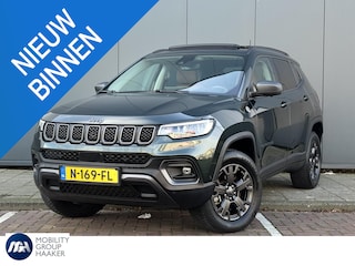 Jeep Compass 4xe 240 Plug-in Hybrid Electric Trailhawk Navigatie I Panoramadak I Dealeronderhouden I Apple carplay/ Android auto I Achteruitrij camera I