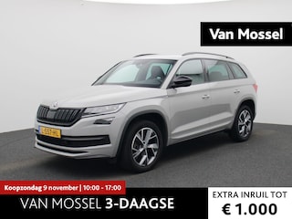 Skoda Kodiaq 1.5 TSI Sportline Business 7-zitter 150 PK | Automaat | Trekhaak | Stoelverwarming | Climate Control | Parkeersensoren | Achteruitrijcamera | Lichtmetalen Velgen | Cruise Control