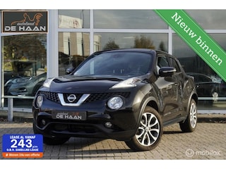 Nissan Juke ELEKTRISCH GLAZEN PANORAMADAK LEDEREN INT FULL OPTIONS !! TEKNA AUT. 1.6 DIG-T NAVI PANO