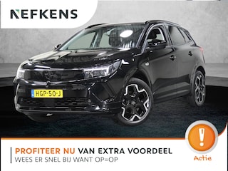 Opel Grandland 1.2 130PK Turbo GS | 1ste eigenaar | AppleCarPlay/AndroidAuto | Alcantara/LEER | Climate Control | Cruise Control | Navigatie | 360'Camera | AGR-stoelen | Keyless Entry/Start | LED Koplampen | Privacy Glass | Electrische achterklep | Isofix | Armsteun |