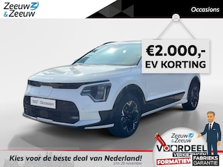 Kia Niro EV Edition Advanced 64.8 kWh | Accu = 100% (SoH) | Fabrieksgarantie t/m 28-02-2031 + 3x 1 jaar * | incl. € 2000 ev korting