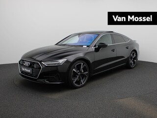 Audi A7 Sportback 50 TFSI e quattro Pro Line S 299 PK | S-Line | Automaat | Navigatie | Panoramadak | B&O Premium | Nachtzicht | 360 Camera | Servosluiting | HD Matrix | Stoelverwarming voor en achter | Keyless | Memory | Adaptive Cruise Control | Audi Virtual Cockpit |