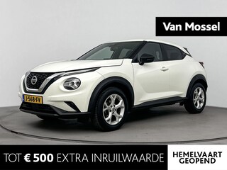 Nissan Juke 1.0 DIG-T N-Connecta | Apple Carplay & Android Auto | Achterruitrijcamera | Parkeersensoren | NAVI | LMV |