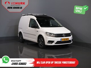 Volkswagen Caddy 2.0 TDI 100 pk DSG Aut. BPM VRIJ! Edition 35 Carplay/ Stoelverw./ Standkachel/ Cruise/ Airco/ PDC/ LMV/ Dakdragers/ Trekhaak/ Inrichting