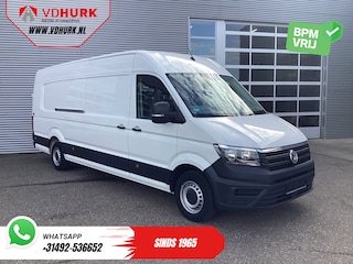 Volkswagen Crafter 35 2.0 TDI 140 pk L5H3 BPM VRIJ! 2x Schuifdeuren/ 270 Gr.Deuren/ Carplay/ Camera/ Airco