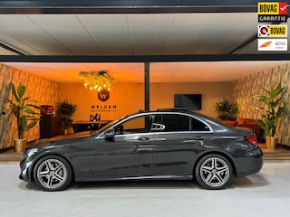 Mercedes-Benz C-klasse 200 Business Solution AMG Garantie NAP Pano Camera PDC Cruise Digitale Cockpit Sfeer Clima Navi Rijklaar