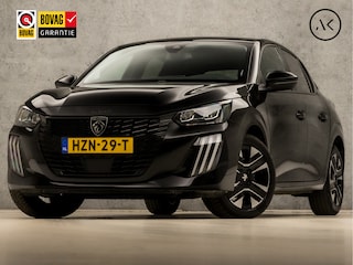 Peugeot 208 Hybrid 100 e-DCS6 Allure Sport Automaat (FACELIFT, VIRTUAL COCKPIT, APPLE CARPLAY, GROOT NAVI, STOELVERWARMING, LEDER, 360 CAMERA, SPORTSTOELEN, ADAPTIVE CRUISE, LM VELGEN, NIEUWSTAAT)