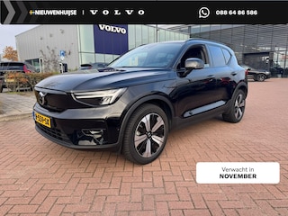 Volvo XC40 Recharge Ultimate 70 kWh | Adaptieve Cruise Control | BLIS Dodehoek Detectie | Schuif -/ Kanteldak | Nubuck Bekleding | Harman Kardon Audio | Getint Glas | All-Seasons | Elektr. Stoelen |
