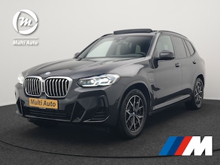 BMW X3 xDrive30e M Sport FACELIFT Plug In Hybrid 293pk Dealer O.H. PHEV | Laser LED | Panodak | Head Up | 360 Camera | Lederen Sportstoelen Memory & Verwarmd | Apple Carplay | Sfeerverlichting | Stuur Verwarmd | Keyless | Blis | Navigatie | Virtual | DAB |