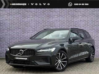 Volvo V60 2.0 T6 Plug-in hybrid AWD Plus Dark | 360° Camera | Stoel en stuurverwarming | Trekhaak | Adaptieve cruise control | Harman/Kardon audio | BLIS dodehoekdetectie |