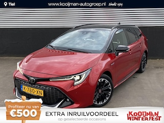 Toyota Corolla Touring Sports 2.0 Hybrid GR-Sport Nieuw geleverd 1e eigenaar. Sportieve GR interieur, navigatie Apple CarPlay/Android Auto, stoelverwarming, draadloos telefoonlader, adaptieve cruise control, keyless,